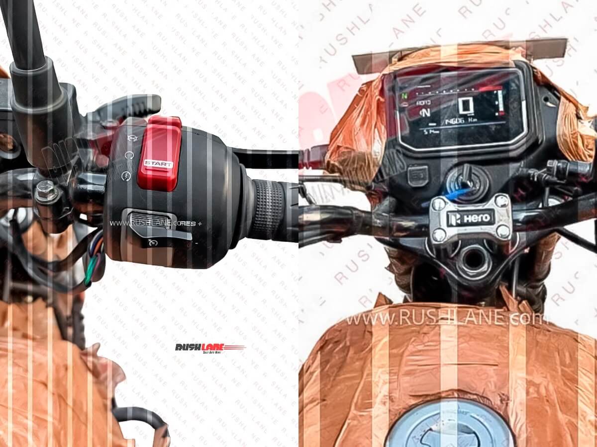 2026 Hero Glamour 125 Spied 1
