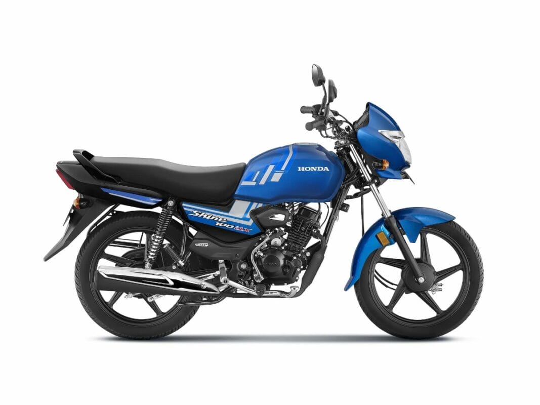 honda shine 100dx on road price