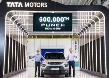 எஸ்யூவி பிரிவில் மிக விரைவாக 6 லட்சம் உற்பத்தி இலக்கை கடந்த டாடா பஞ்ச்