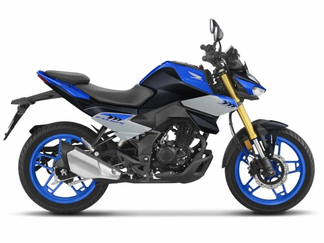 honda cb 125 hornet blue