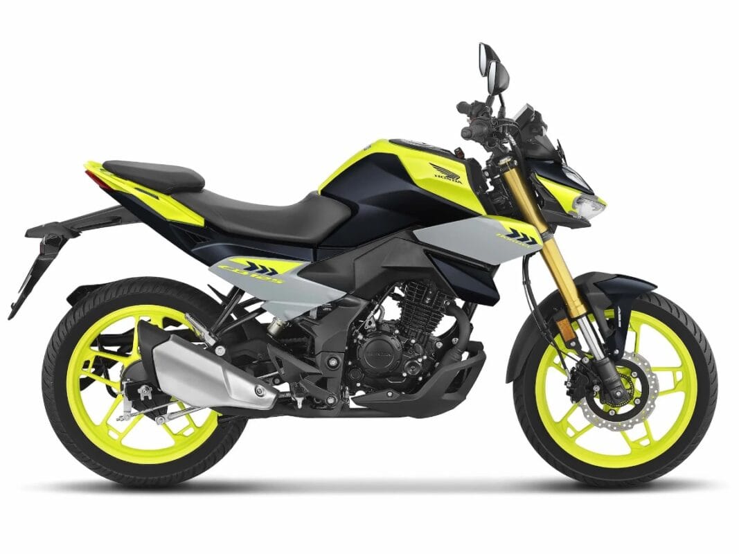 honda cb 125 hornet yellow