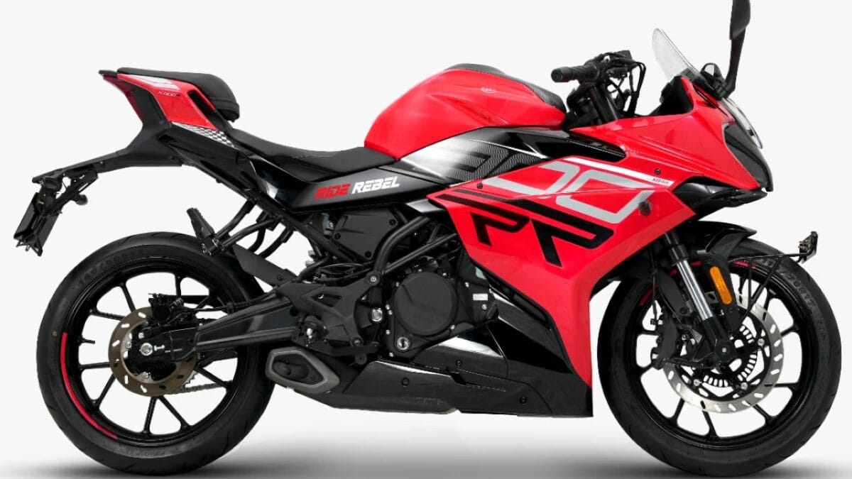 keeway rr300 red