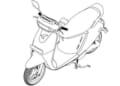 kinetic dx electric scooter
