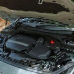 new BMW 2 Series Gran Coupe engine bay