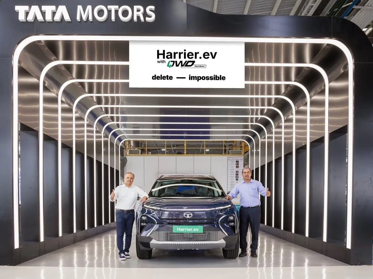 tata harrier ev qwd production begins