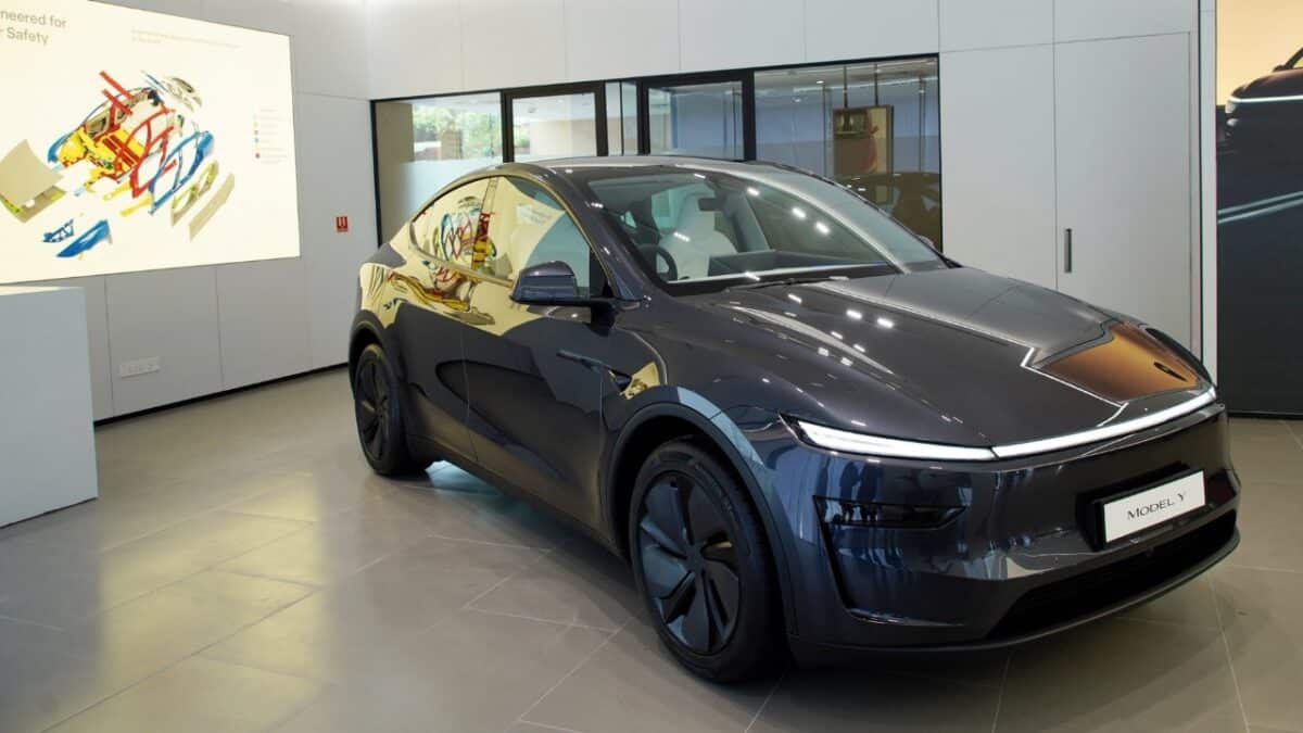 tesla model y on road price