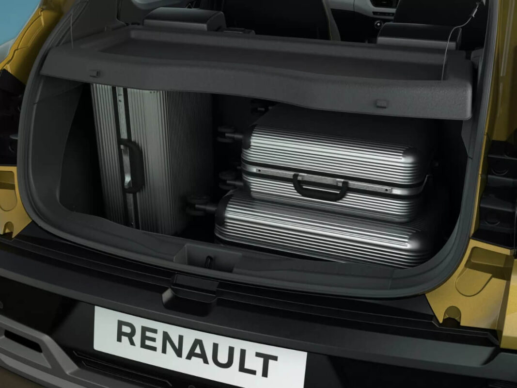 2025 renault kiger facelift bootspace