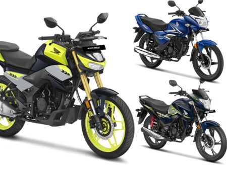 honda cb125 hornet vs sp125 vs shine 125