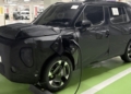 kia syros ev spied