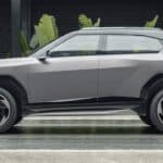 mahindra vision X concept side