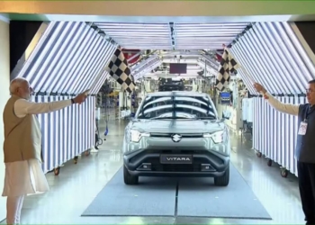 pm modi maruti suzuki e vitara