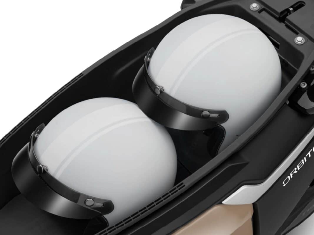 tvs orbiter e scooter boot space