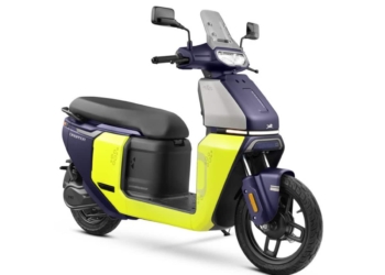 tvs orbiter electric scooter on road price