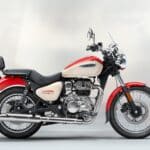 2025 new royal enfield meteor 350 aurora red