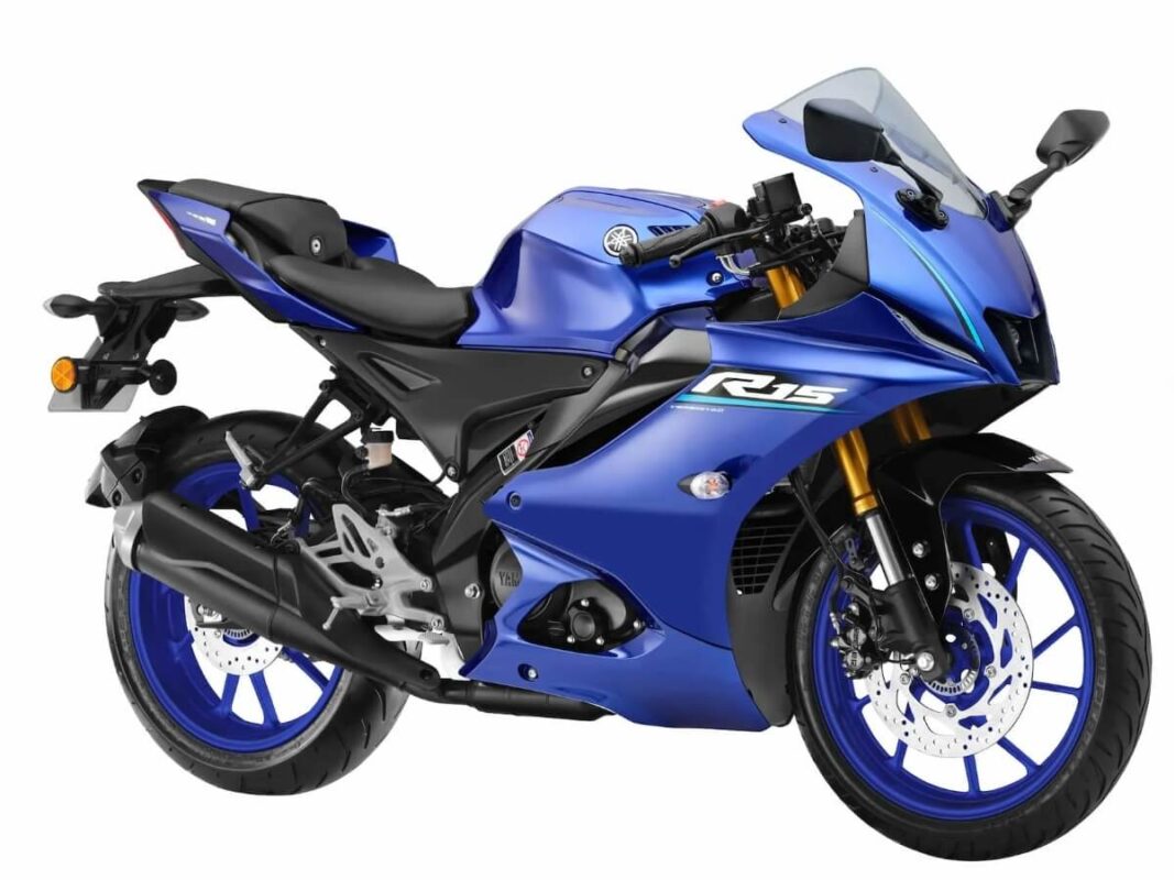 2025 yamaha r15 v4 racing blue