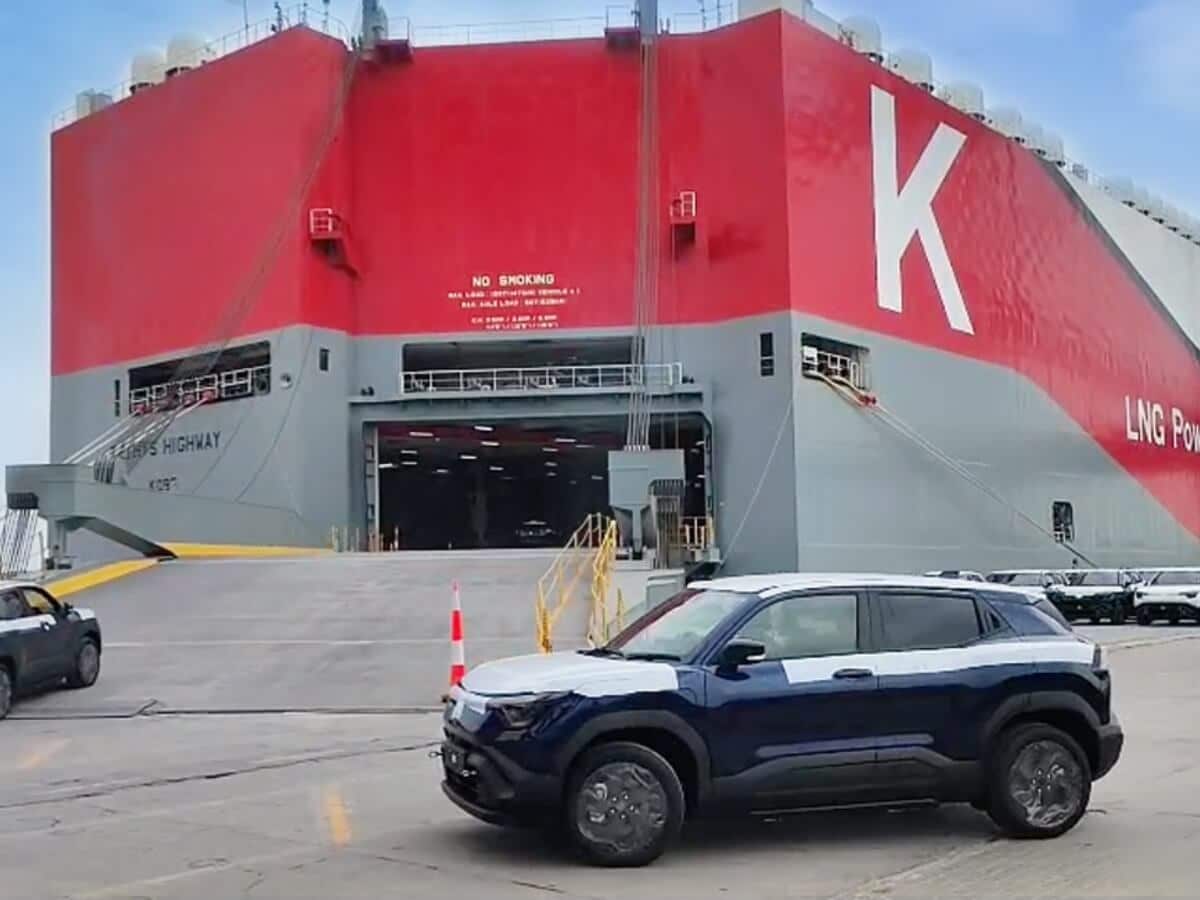 Maruti Suzuki e vitara export begins 1