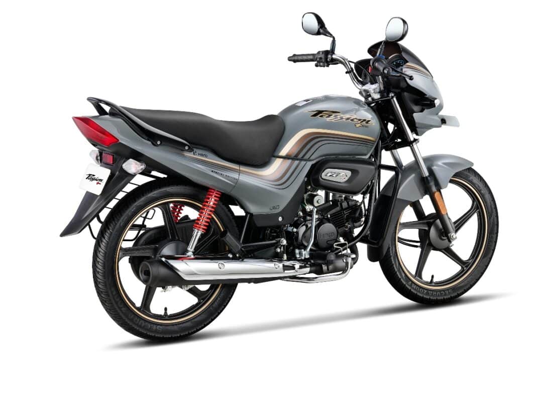 hero passion 125 million edition rear