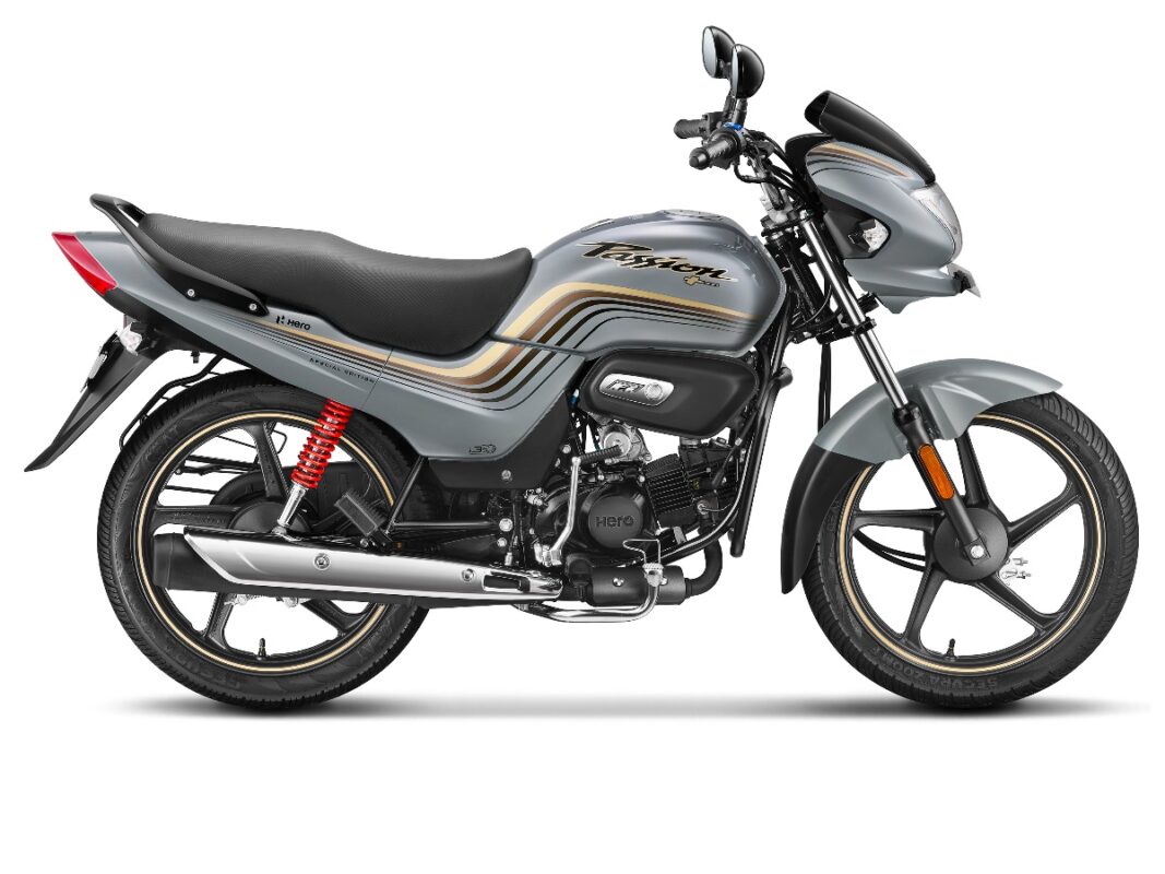 hero passion 125 million edition sideview