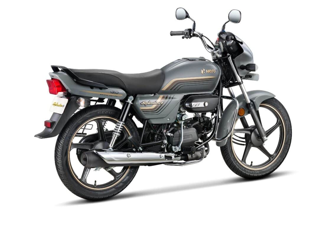 hero splendor 125 million edition rear