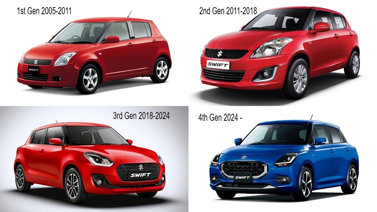 maruti suzuki swift generation