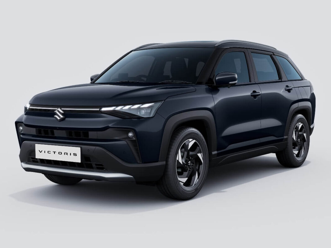 maruti suzuki victoris bluish black