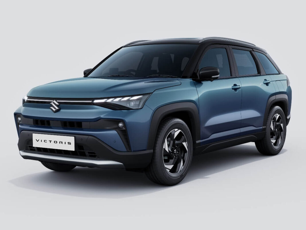 maruti suzuki victoris eternal blue dual tone
