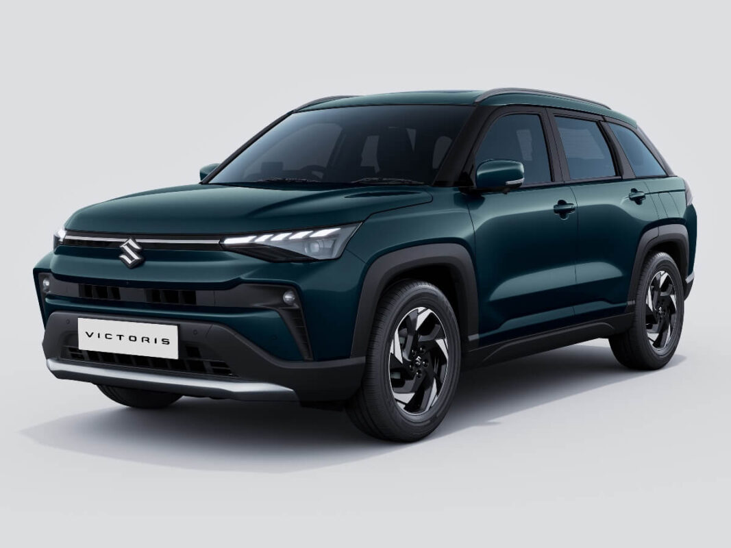 maruti suzuki victoris mystic green colour