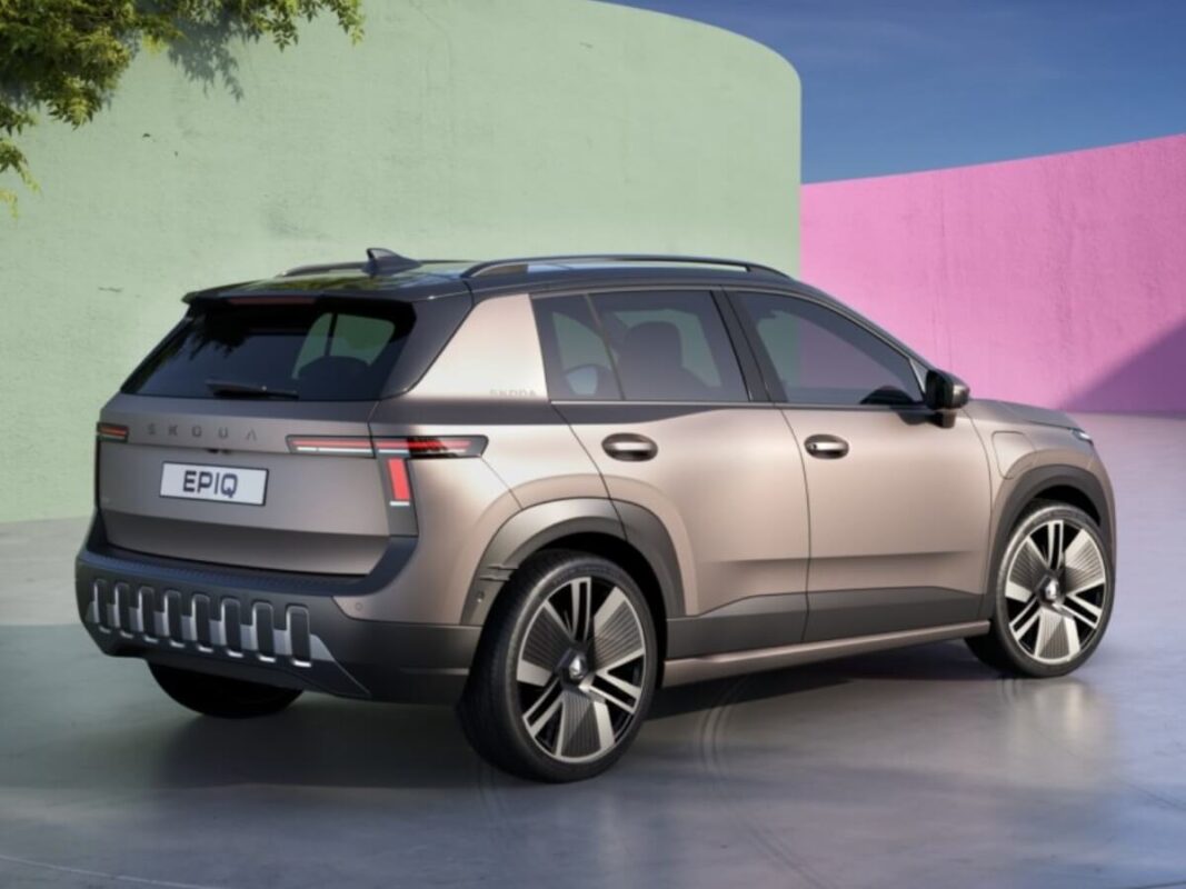 skoda epiq electric suv rear