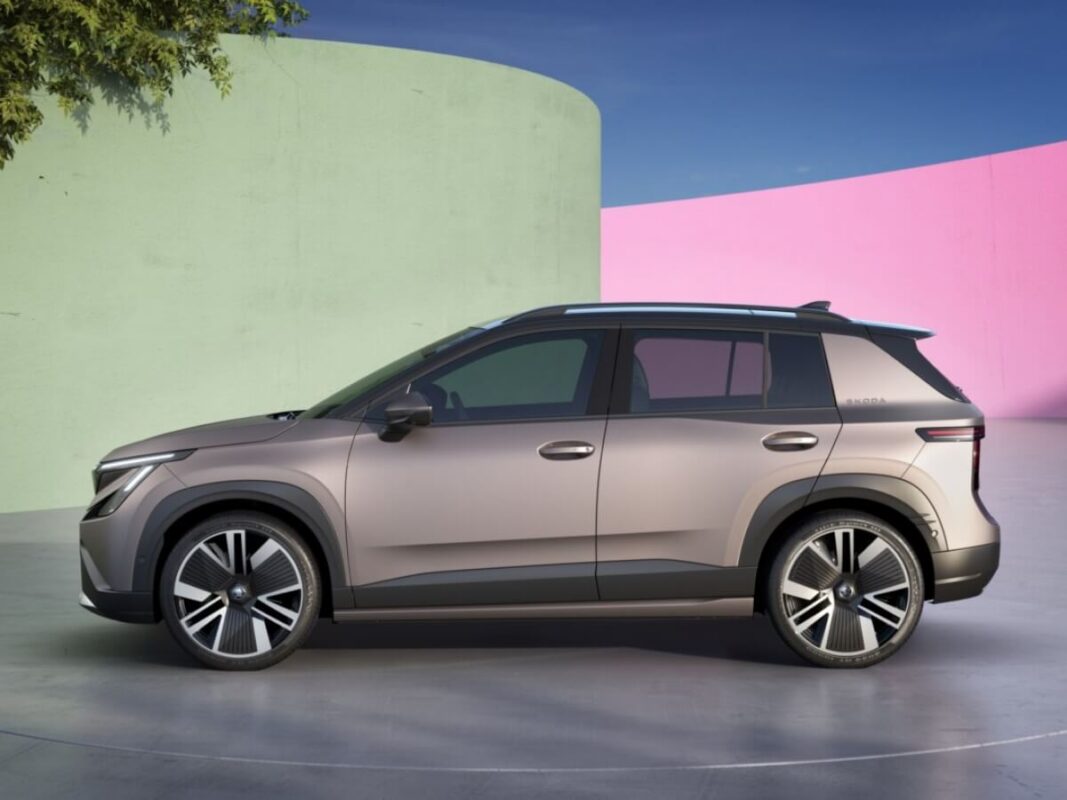 skoda epiq electric suv side view