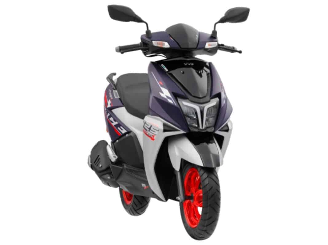 tvs ntorq 125 blaze blue new