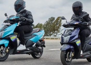 tvs ntorq 125 on road price