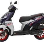 tvs ntorq 125 race xp blaze blue