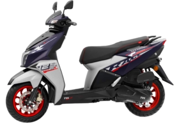 tvs ntorq 125 race xp blaze blue