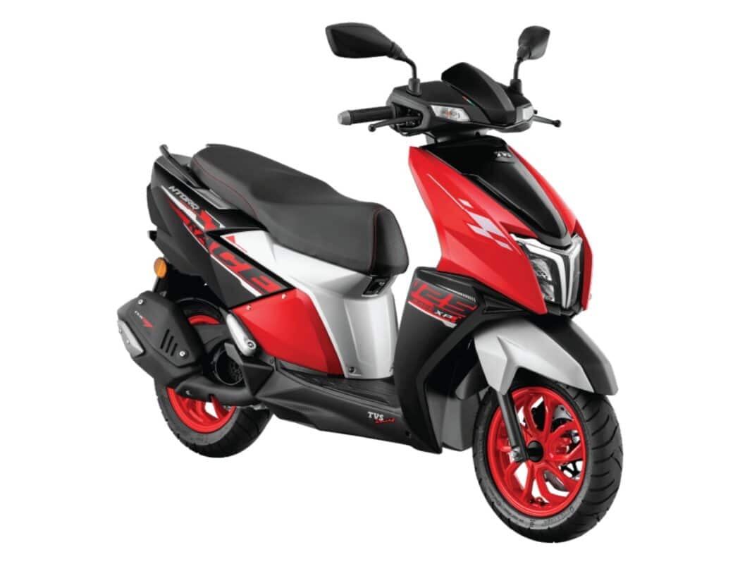 tvs ntorq 125 red