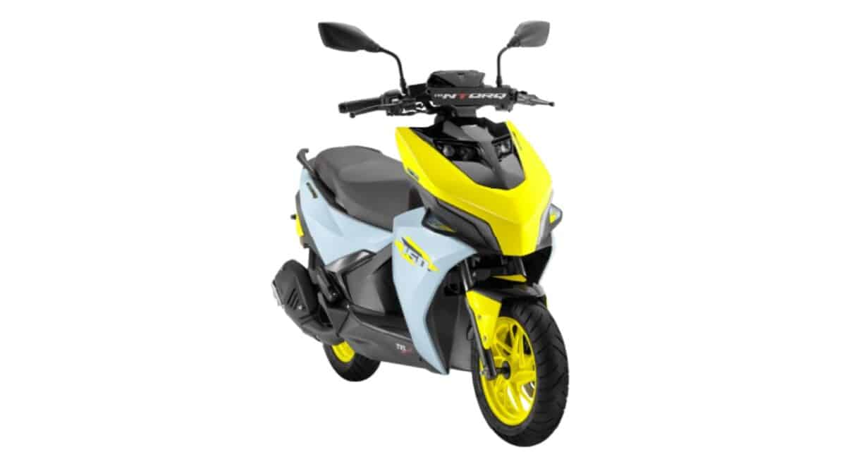 tvs ntorq 150 nitro green