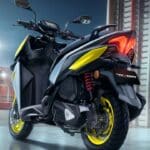 tvs ntorq 150 rear view