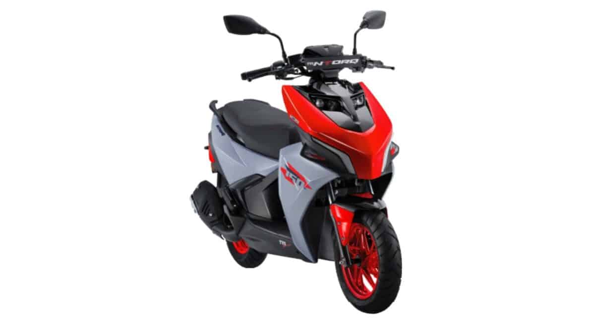 tvs ntorq 150 turbo red
