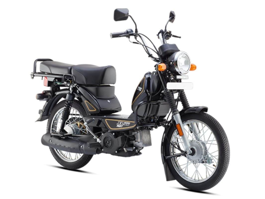 tvs xl100 heavy duty black