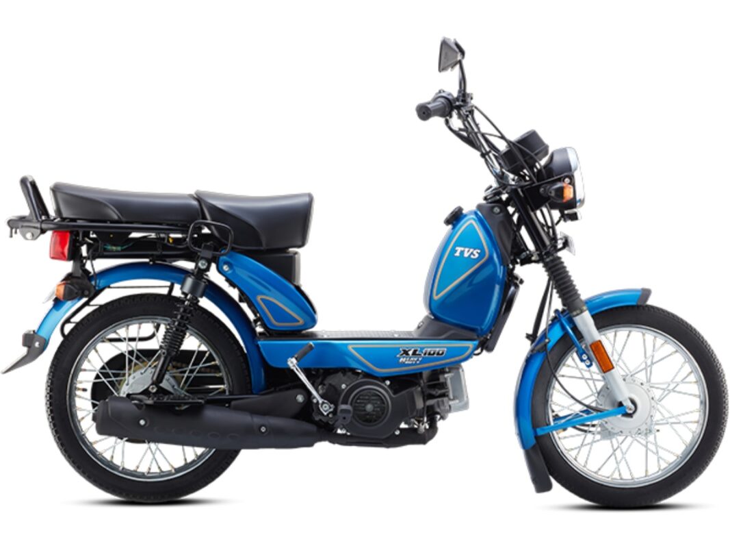 tvs xl100 heavy duty blue