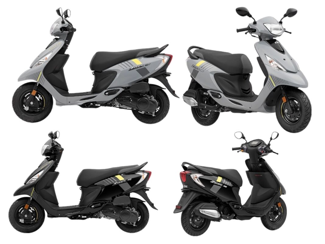 2025 tvs scooty zest 110 sxc colours