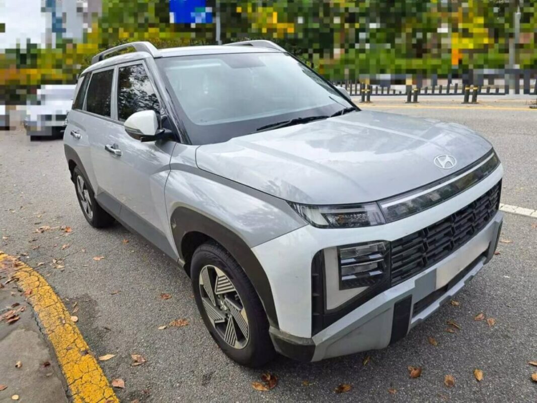 2026 hyundai venue suv spied new