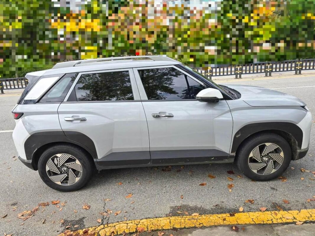 2026 hyundai venue suv spied side