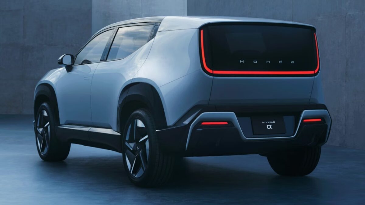 honda 0 α electric rear