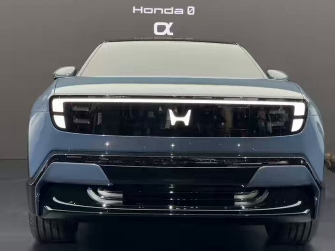 honda 0 α electric suv front