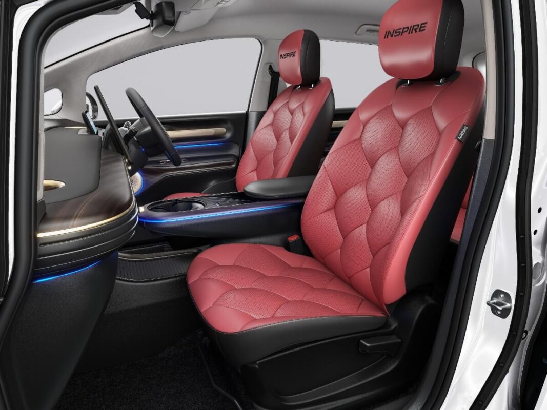 mg windsor ev inspre edition interior