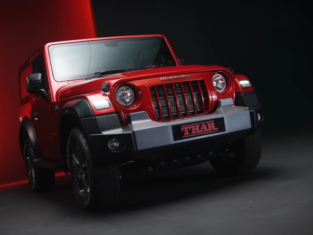 2025 new mahindra thar suv on road price