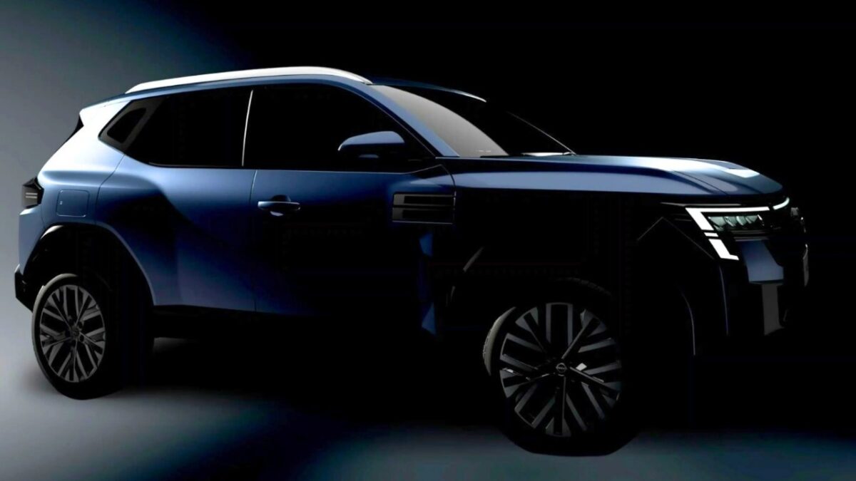 new nissan tekton suv side