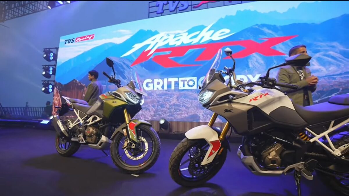 new tvs apache rtx 300