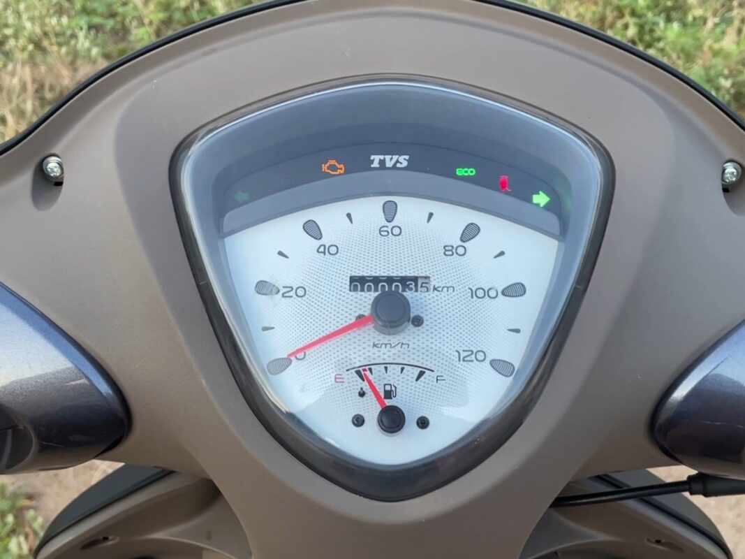 tvs scooty zest 110 cluster