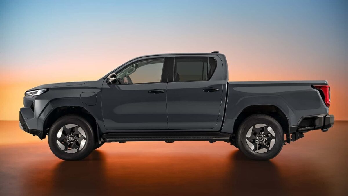 2026 Toyota hilux bev pickup side